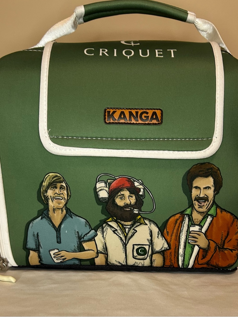 Criquet x Kanga Green Men's Cooler Bag